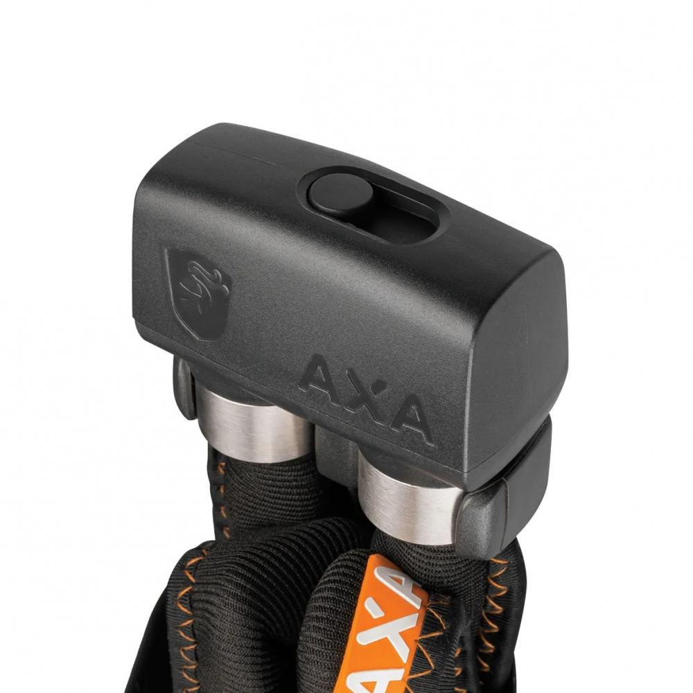 Axa Faltschloss 1000 105/10 105 cm D 10 mm schwarz - Kettenschloss