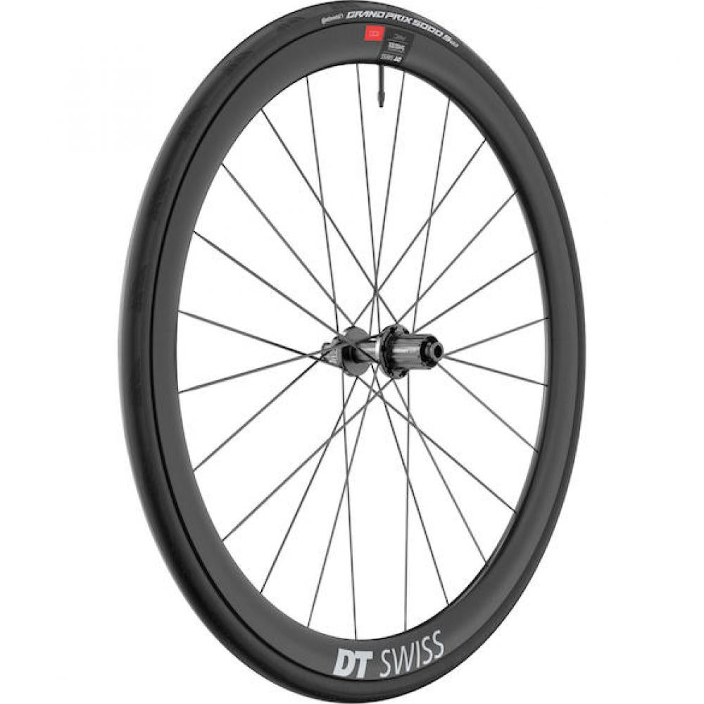 DT Swiss Laufrad ARC 1100 Dicut Disc 622 x 38 mm Schwarz - aerodynamisches Highend-Vorderrad