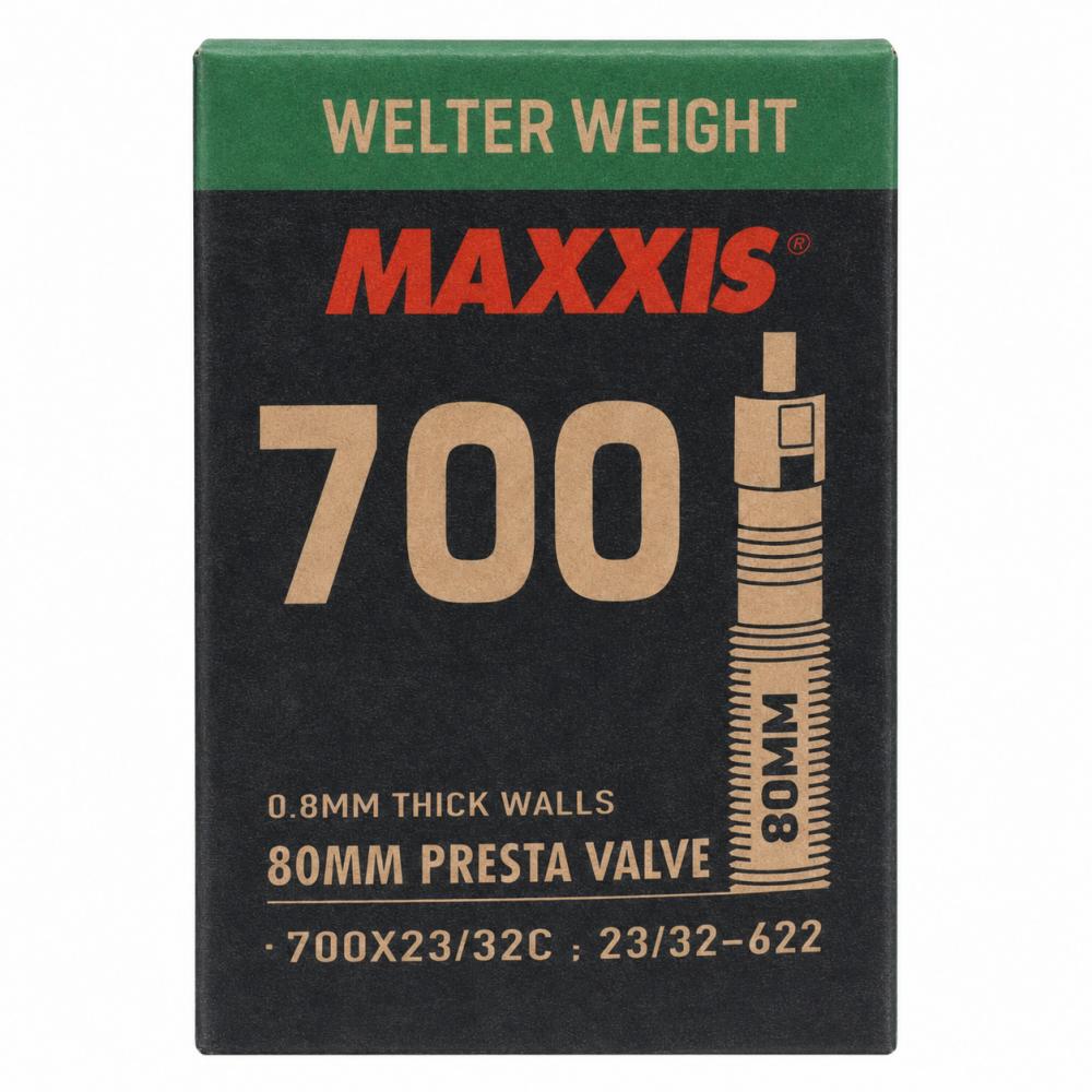 Maxxis WelterWeight Schlauch 28 x 0,90-1,25 Zoll - 23/32-622, SV 80 mm
