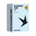 Schwalbe Fahrradschlauch DV13 VM 40/62-559 mit 40mm Dunlopventil - Premium Schlauch für 26 Zoll Reifen