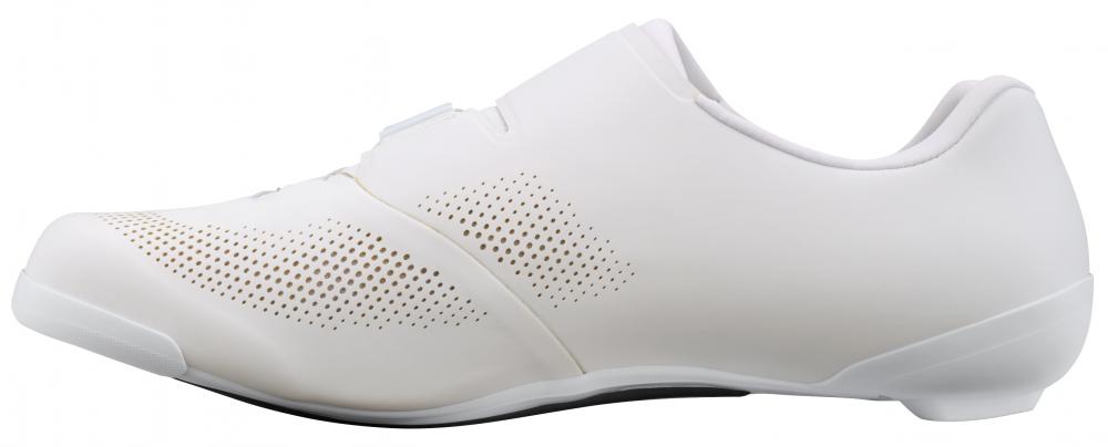 SHIMANO Fahrradschuhe RC703 Herren/Damen Road SPD-SL Fahrradschuhe Größe 47 Weiß