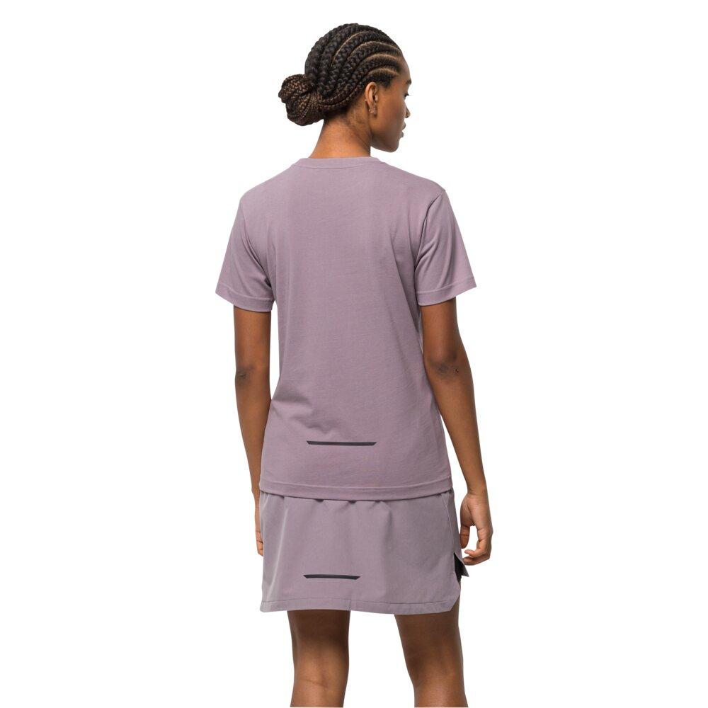 Jack Wolfskin Bike Commute T W Synthetic Fiber T-Shirt Shortsleeve Quail Größe XS