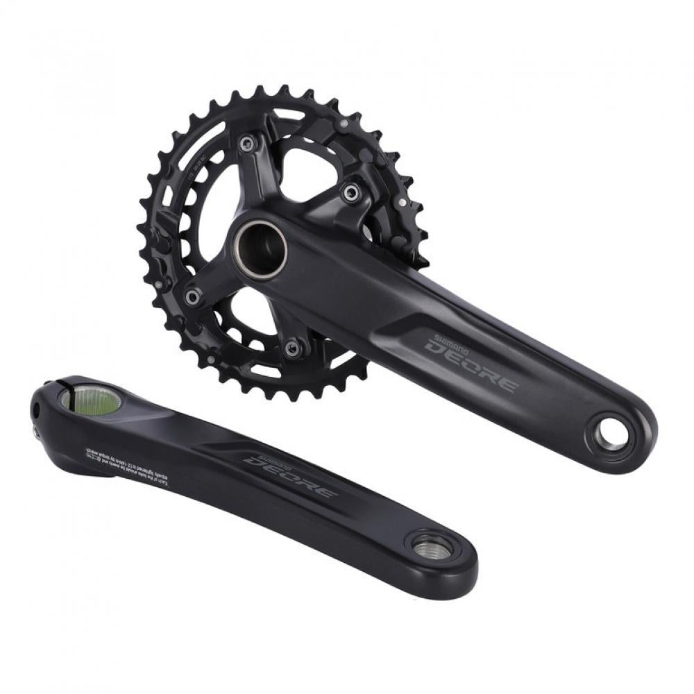 SHIMANO Kurbelgarnitur DEORE FC-M5100 Kurbelgarnitur - 11-fach, 175 mm, 36-26 Zähne, 26 Zähne