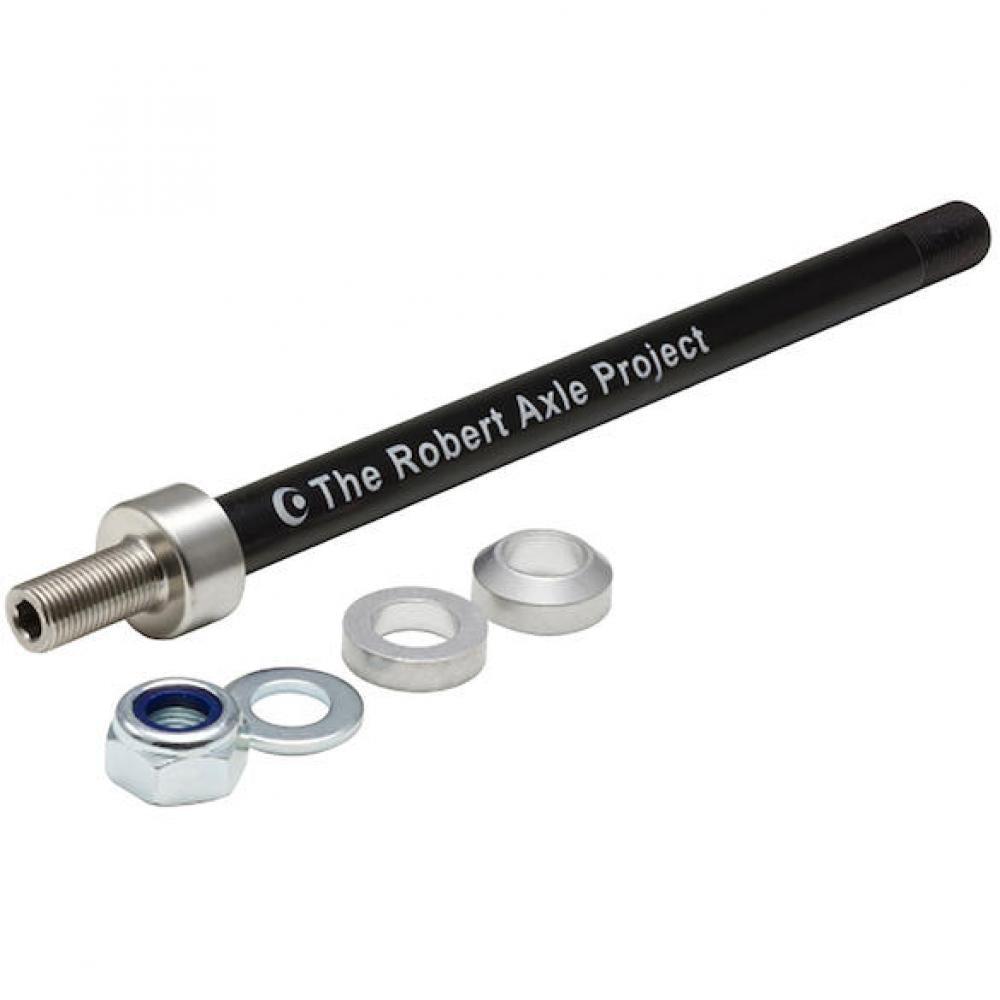 The steckachse robert axle kid217 12x152/160/167 160 Schwarz - zuverlässige Achse für Fahrradanhänger