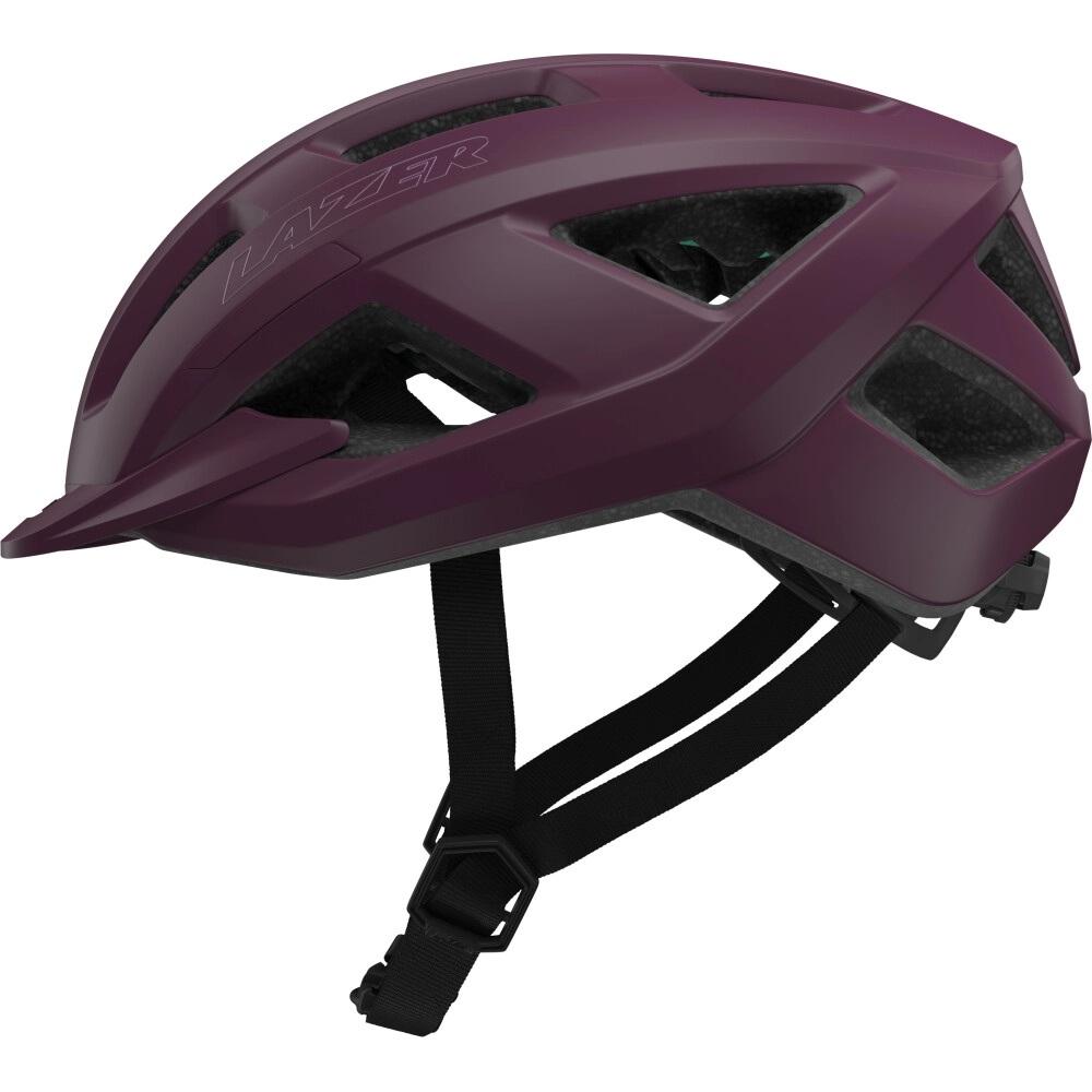 LAZER Cerro KinetiCore matte tyrian M - sicherer Allround-Fahrradhelm mit Komfort