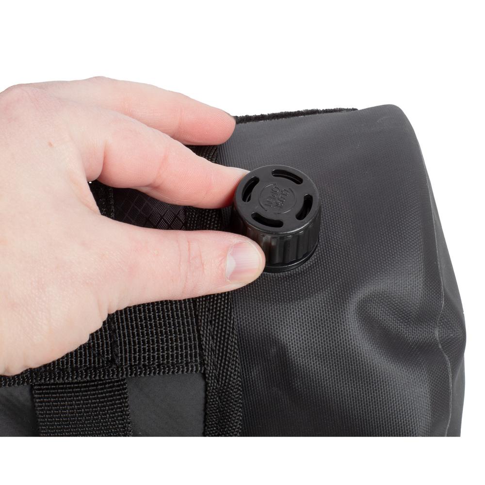 M-WAVE Rough Ride Front Black Series Lenkertasche - 10 l wasserdichte Front-Bikepacking-Tasche