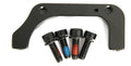 TEKTRO Bremssatteladapter IS/Postmount AQ1.0 Series Ø 203 mm Schwarz - präzise Disc-Montage