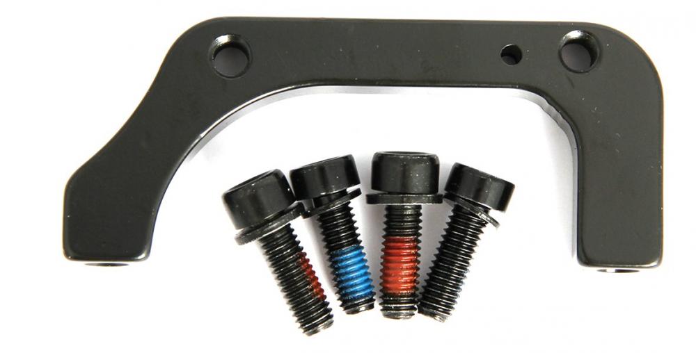 TEKTRO Bremssatteladapter IS/Postmount AQ1.0 Series Ø 203 mm Schwarz - präzise Disc-Montage