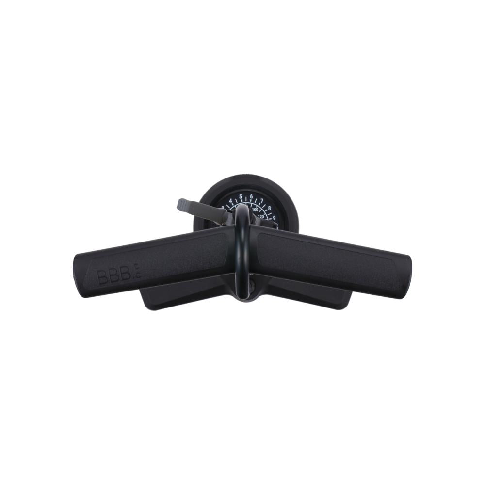 BBB Cycling BBB Standpumpe Air Boost composite One Size Gelb - kraftvolles Aufpumpen mit Präzisionsmanometer