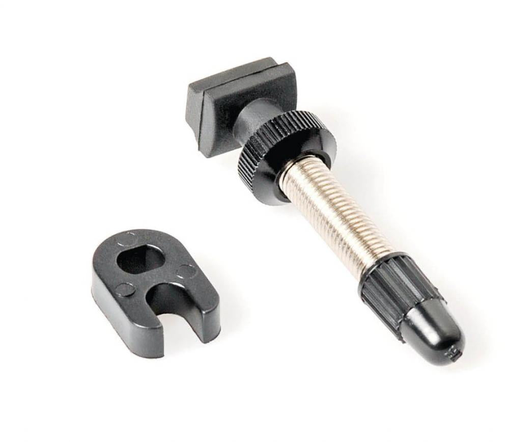 DT Swiss Tubeless-Ventil Road silber 73 mm Silber - zuverlässige Luftdichtheit fürs Rennrad