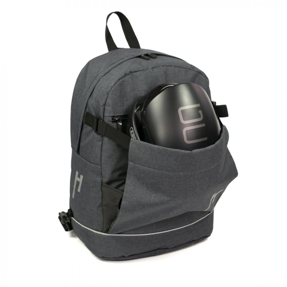 Haberland Bike-Rucksack Lucky Active Plus anthrazit - flexible Fahrrad-Rucksack-Kombination