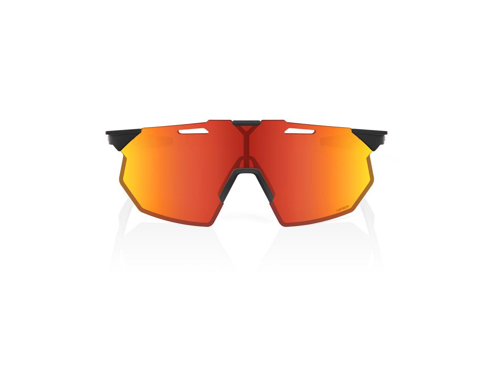 100% Hypercraft SQ - HiPER Mirror unis Soft Tact Black - ultraleichte Performance-Sportbrille
