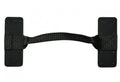 Basil Additional Handle Tragegriff schwarz 26x12cm - Ergonomischer Transportgriff für Fahrradkörbe - Zubehör