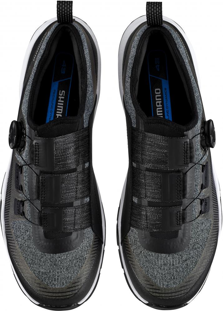 SHIMANO Fahrradschuhe EX700 - Herren/Damen Touring SPD, Größe 47, Schwarz
