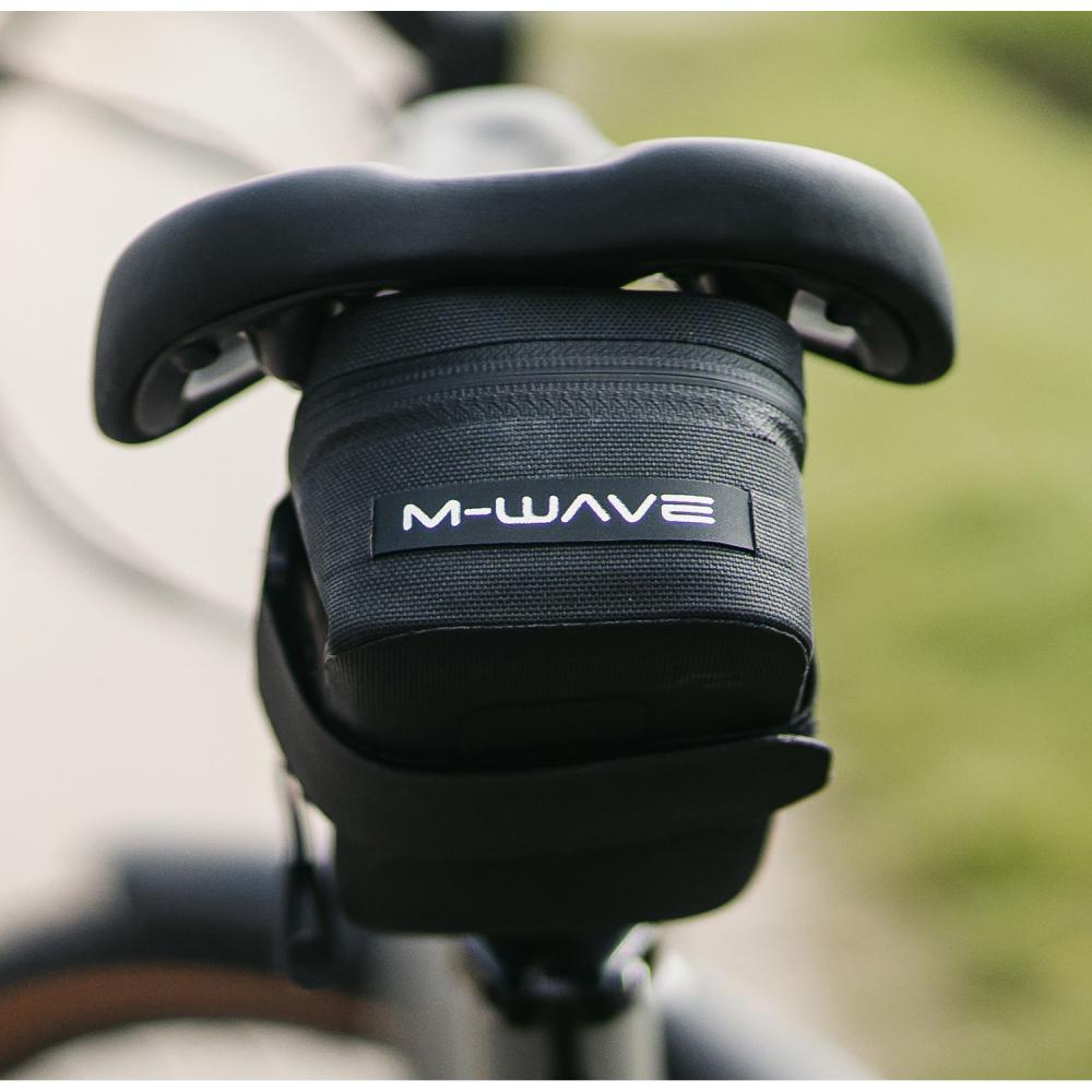 M-WAVE Amsterdam Proof L Satteltasche 0,7 Liter schwarz
