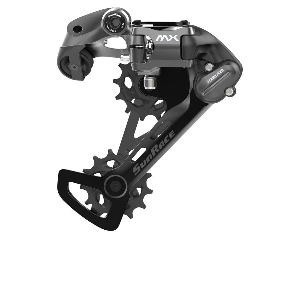 SunRace RDMX600 11-fach Schaltwerk Schwarz - Medium Cage für MTB & Gravel