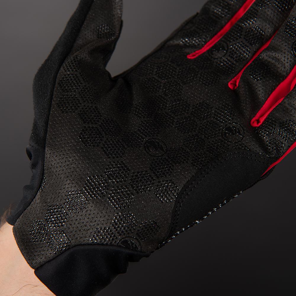 CHIBA Superlight - Radhandschuhe XXL schwarz/rot, atmungsaktiv & leicht