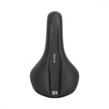 Selle Royal Explora 45° Athletic Unisex Fahrradsattel, ergonomisch für sportliche Touren, schwarz, mit Royalgel.