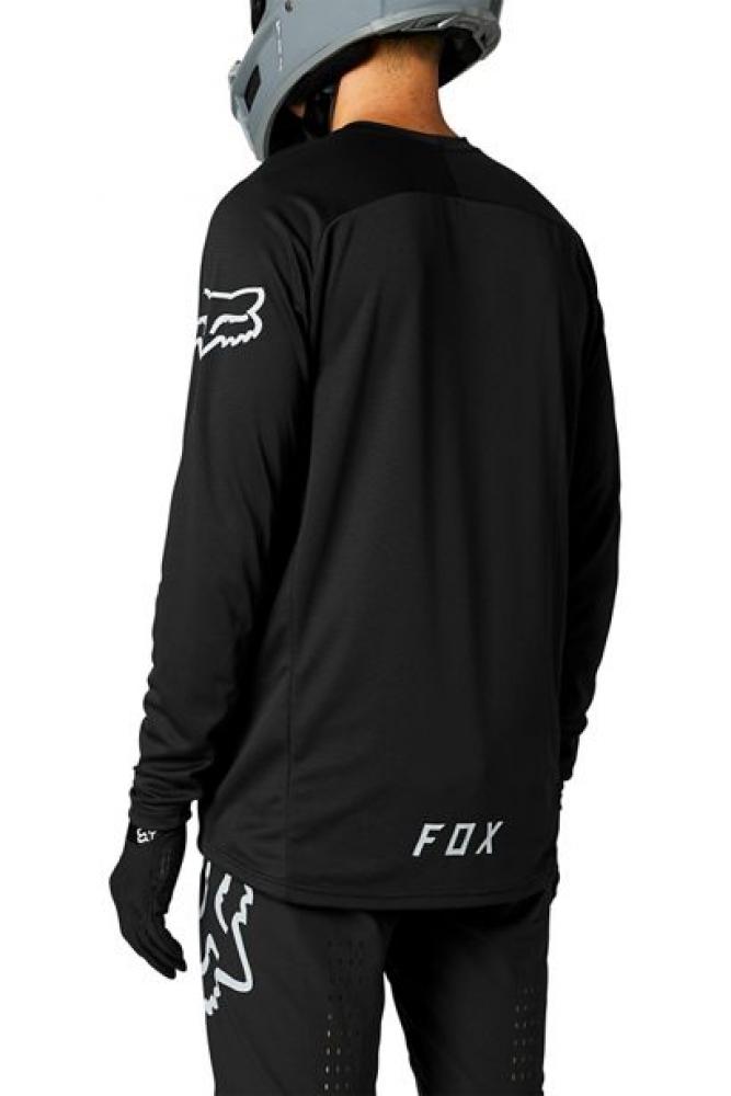 Fox Defend langärmliges Jersey black Größe XL