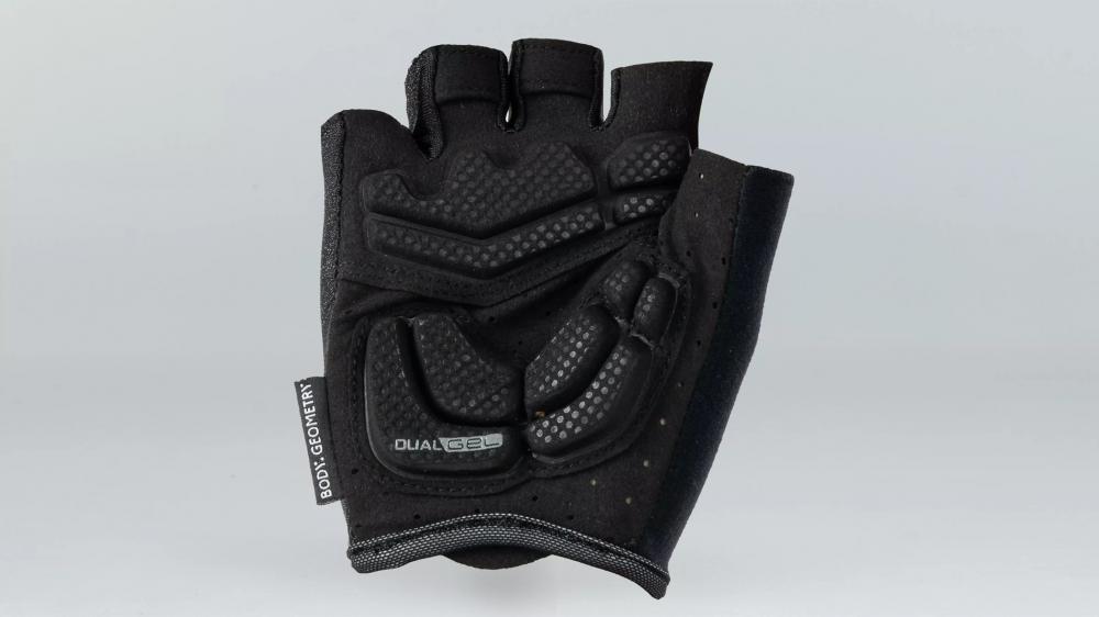 Specialized BG Dual Gel Handschuh Damen - gepolsterter Sommer Radhandschuh Schwarz - Handschuh Kurzfinger