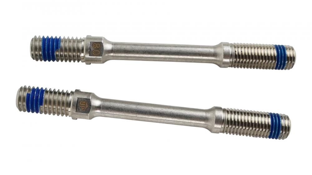 SHIV DISC Gewindebolzen Set M8x1.25 80mm - 2 Stück Scheibenbremsen Adapter