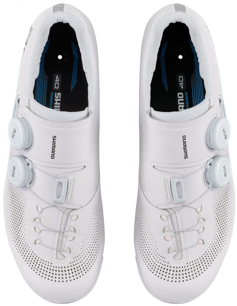 SHIMANO Fahrradschuhe RC703W Damen Road SPD-SL Fahrradschuhe Größe 39 Weiß