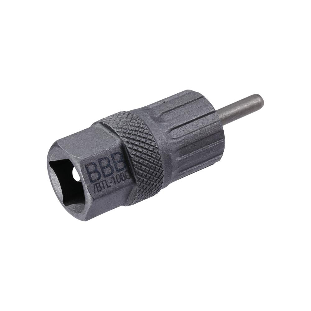 BBB Cycling BBB Zahnkranzabzieher LockPlug 1/2 inch silber - präziser Kassettendemontage-Werkzeug