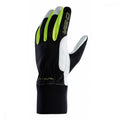 CHIBA Nordic Plus - Radhandschuhe, winddicht & atmungsaktiv, Größe 9, sz/neongel