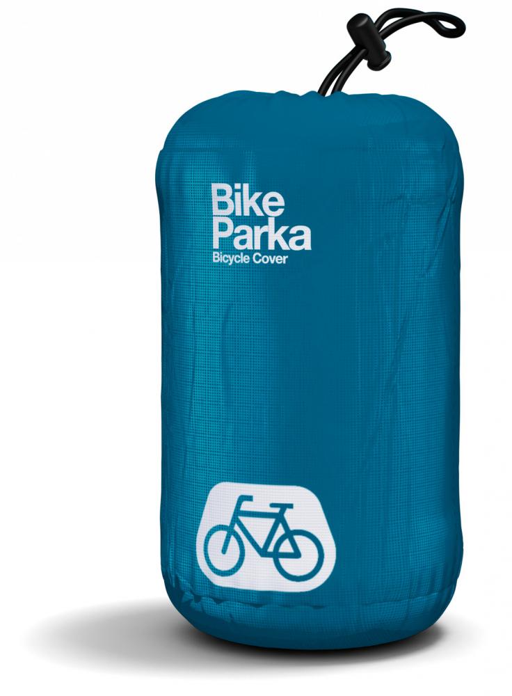 BikeParka Fahrradabdeckung STASH Blue Blue - zuverlässiger Wetterschutz für Ihr Fahrrad