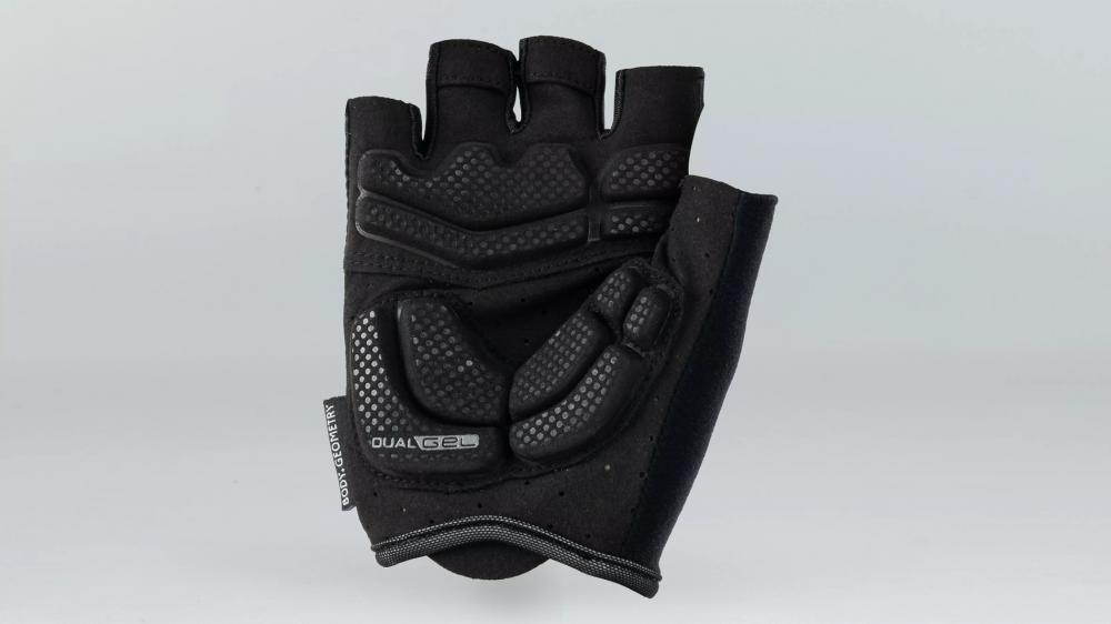 Specialized BG DUAL GEL Handschuh SF BLK S BLACK - Kurzfinger Radhandschuh mit Gelpolsterung - Handschuh Kurzfinger