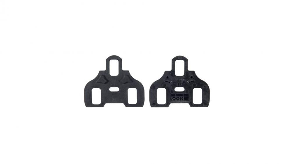 Look Kéo Spacer für flache Sohlen, Pedalabstandshalter, 2 mm, kompatibel mit Look Kéo Pedalsystem, verbessert Standhöhe und Druckverteilung, schwarz