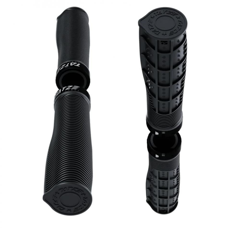 Tatze MTB SPORT GRIP Fahrradgriffe schwarz Ø 32-34mm schraubbar 1Paar.
