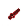 DT Swiss Alu-Nippel Squorx Pro Head 15 mm Rot - montagefreundlicher Leichtbau-Nippel