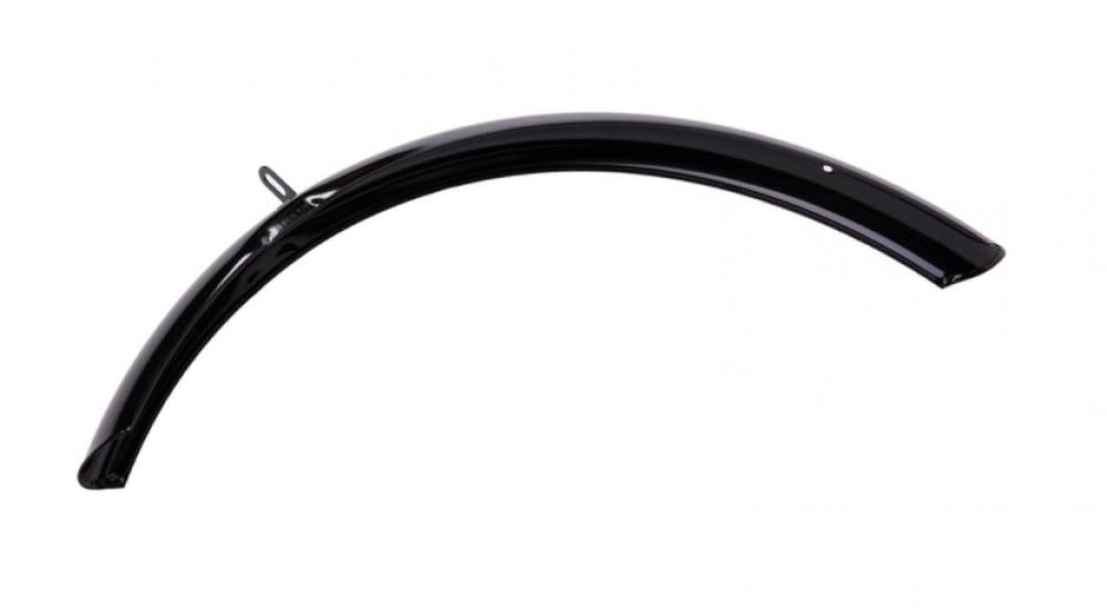Urban Vorderrad-Schutzblech 28" Stahl Schwarz 75 cm Länge, 60 mm Breite