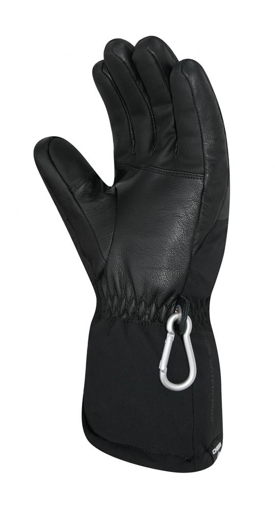 CHIBA Supersoft Finger - wasserdichter Winter-Radhandschuh mit Primaloft, Größe 10, schwarz