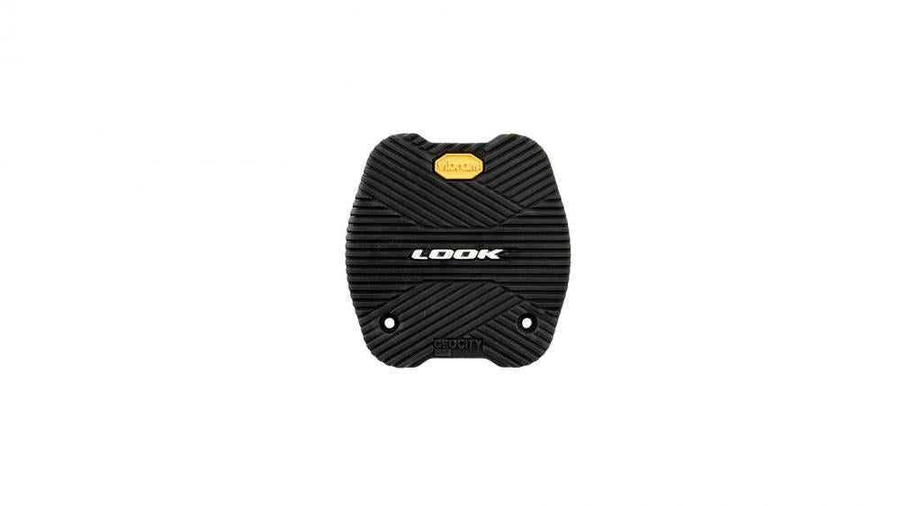 Look City Grip Pad 4er Pack black, rutschfeste Austausch-Pads für Geo City Grip Pedale, langlebige Vibram Gummieinsätze