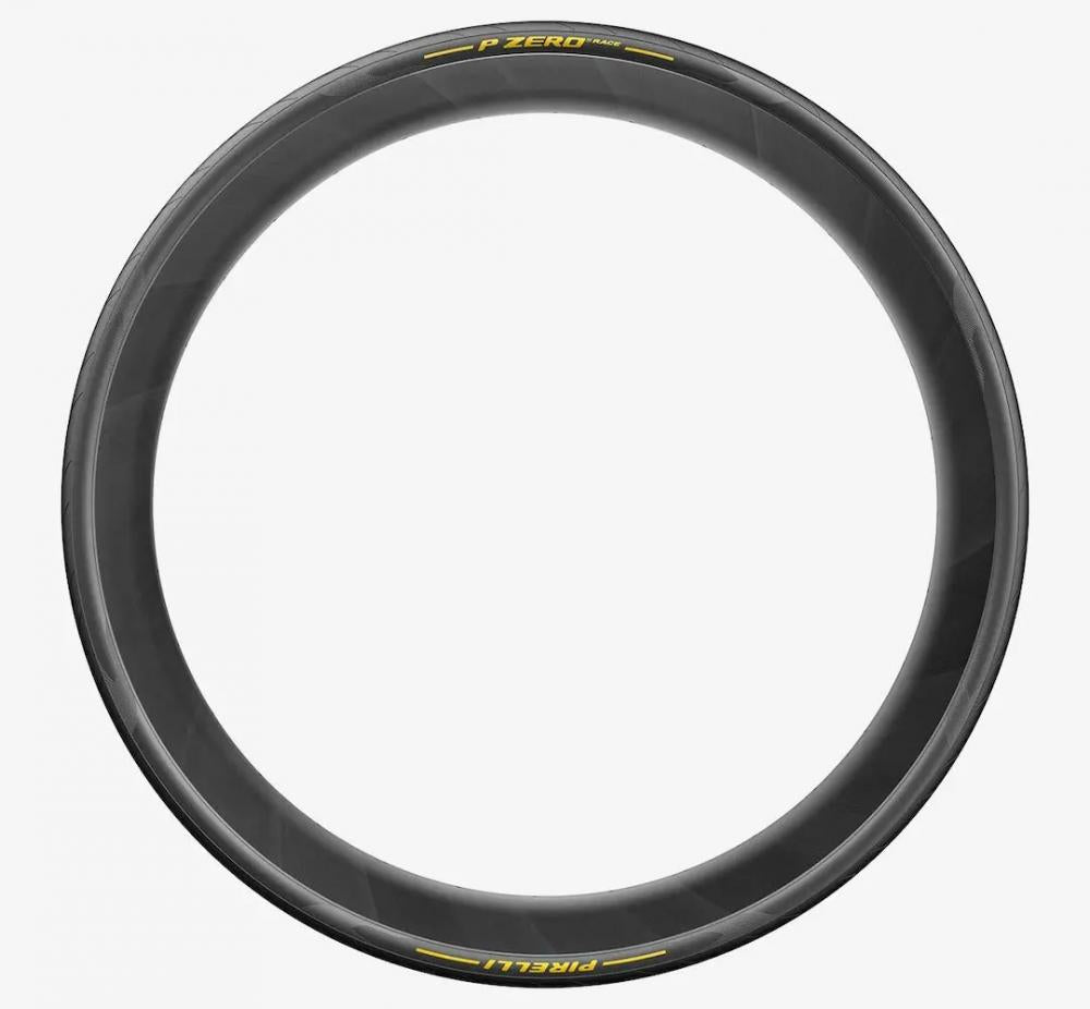Pirelli P ZERO Race Colour Edition 700x28C leichter Faltreifen mit Kevlar, schwarz-gelb.