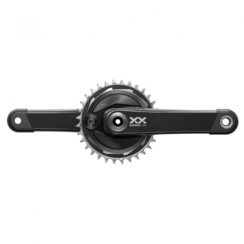 SRAM Kurbelgarnitur Quarq XX Eagle T-Type AXS 175 mm DUB - präzise Leistungsmessung am MTB