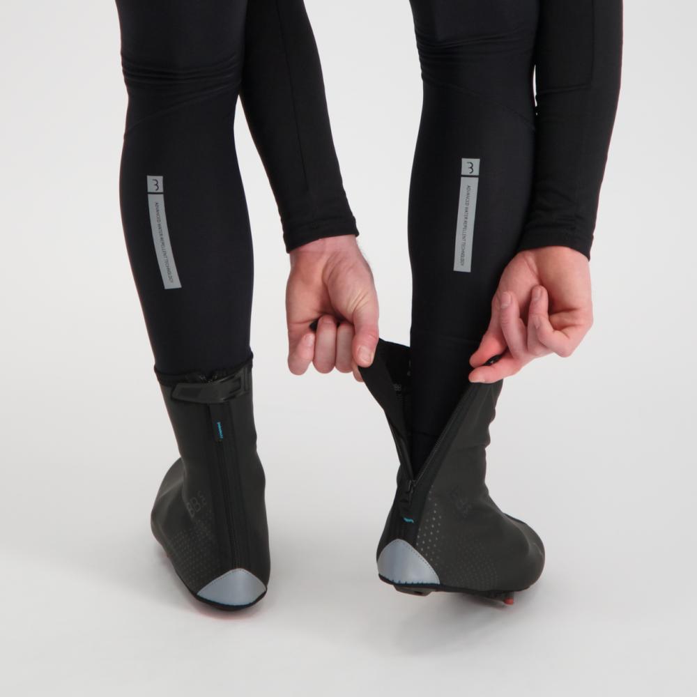 BBB Cycling BBB BWS-23 Überschuhe WaterFlex 3.0 Größe 23 schwarz - wasserdichter Wetterschutz