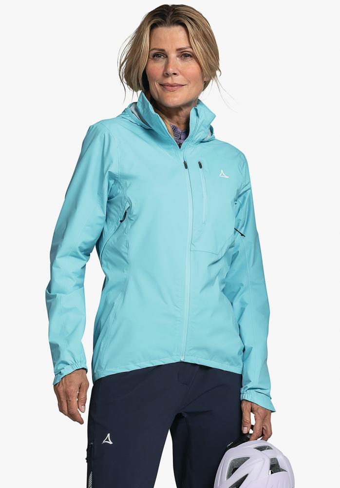 Schöffel 2.5L Regenjacke Bohusleden L türkis Größe 38