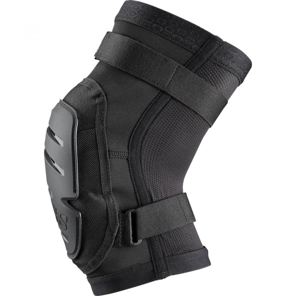 IXS Sports Division iXS Hack EVO Race knee guard L black - komfortabler Knieschoner mit Hard-Shell-Schutz