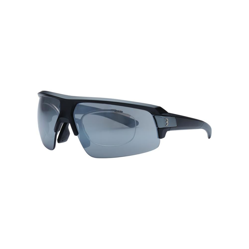BBB Cycling BBB Sportbrille Impulse Optic schwarz Einheitsgröße schwarz - klare Sicht für Brillenträger
