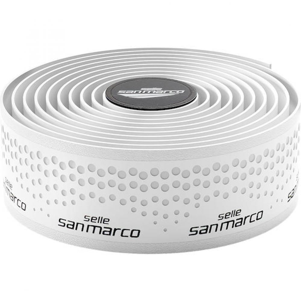 Selle San Marco Lenkerband Presa Corsa Team Pro Rolle 30x2000 mm Weiß - maximaler Grip & Komfort