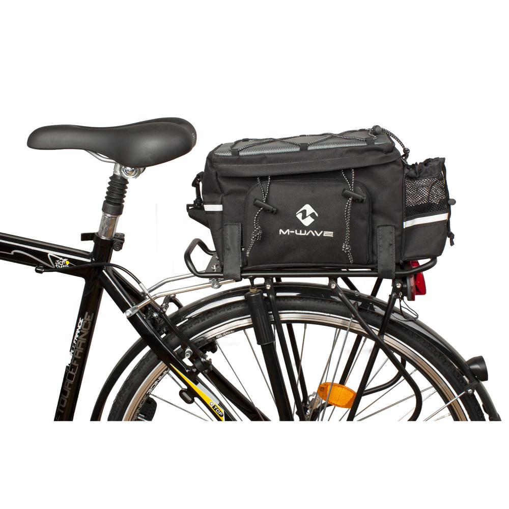 M-WAVE Amsterdam EXP Gepäckträgertasche Volumen 16 Liter, erweiterbar