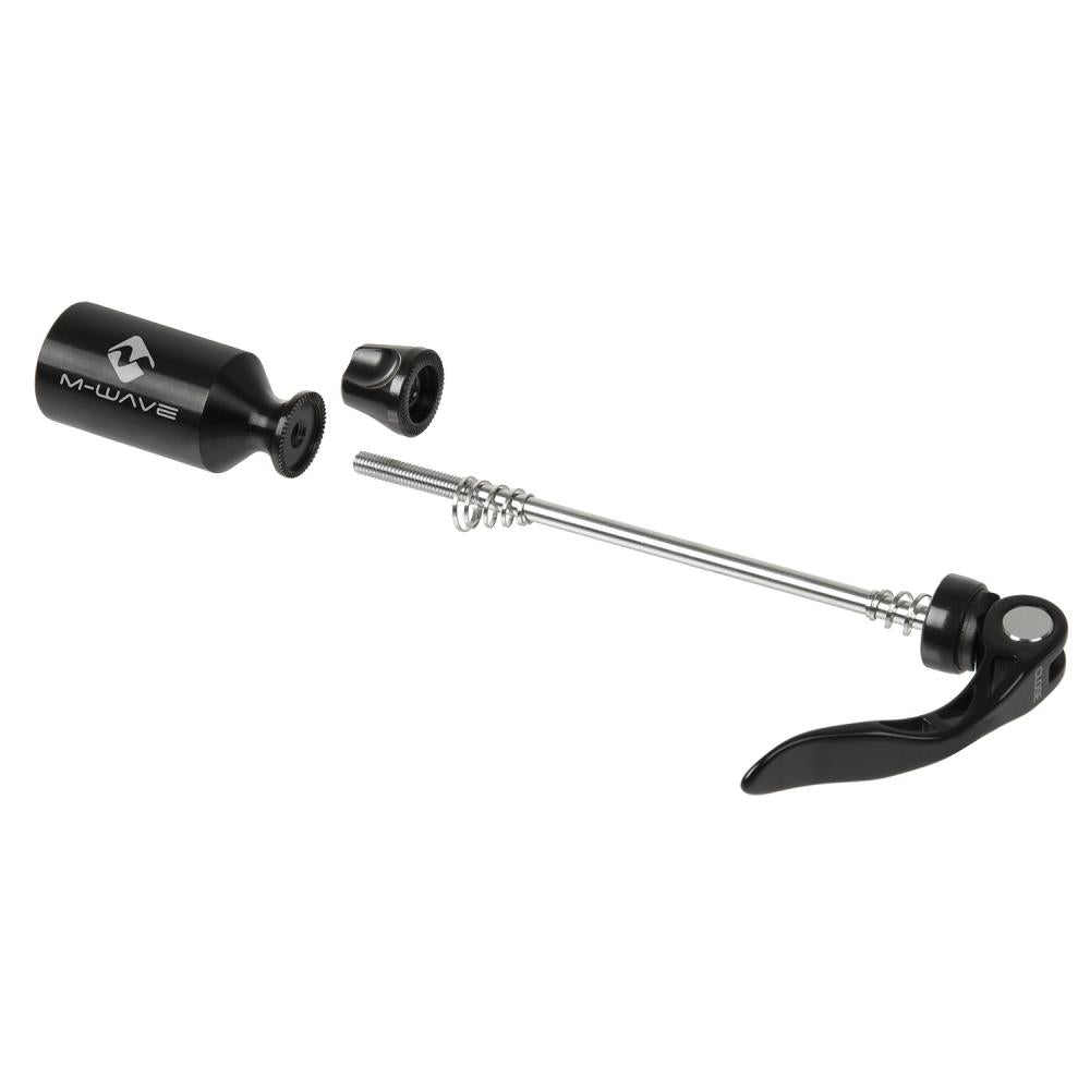 M-WAVE Axle Mount Lampenhalter zur Achsmontage Aluminium-Halter für Fahrradbeleuchtung