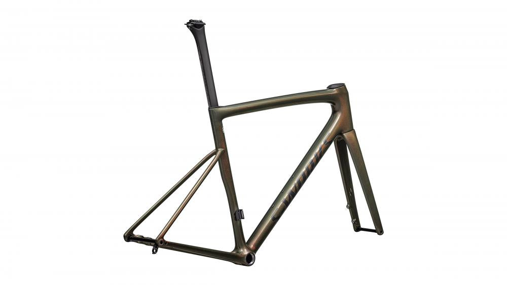 Specialized Tarmac SL8 SW Rahmenset - Cypress Metallic/Magenta Gold Chameleon/Metallic Black - Größe 44