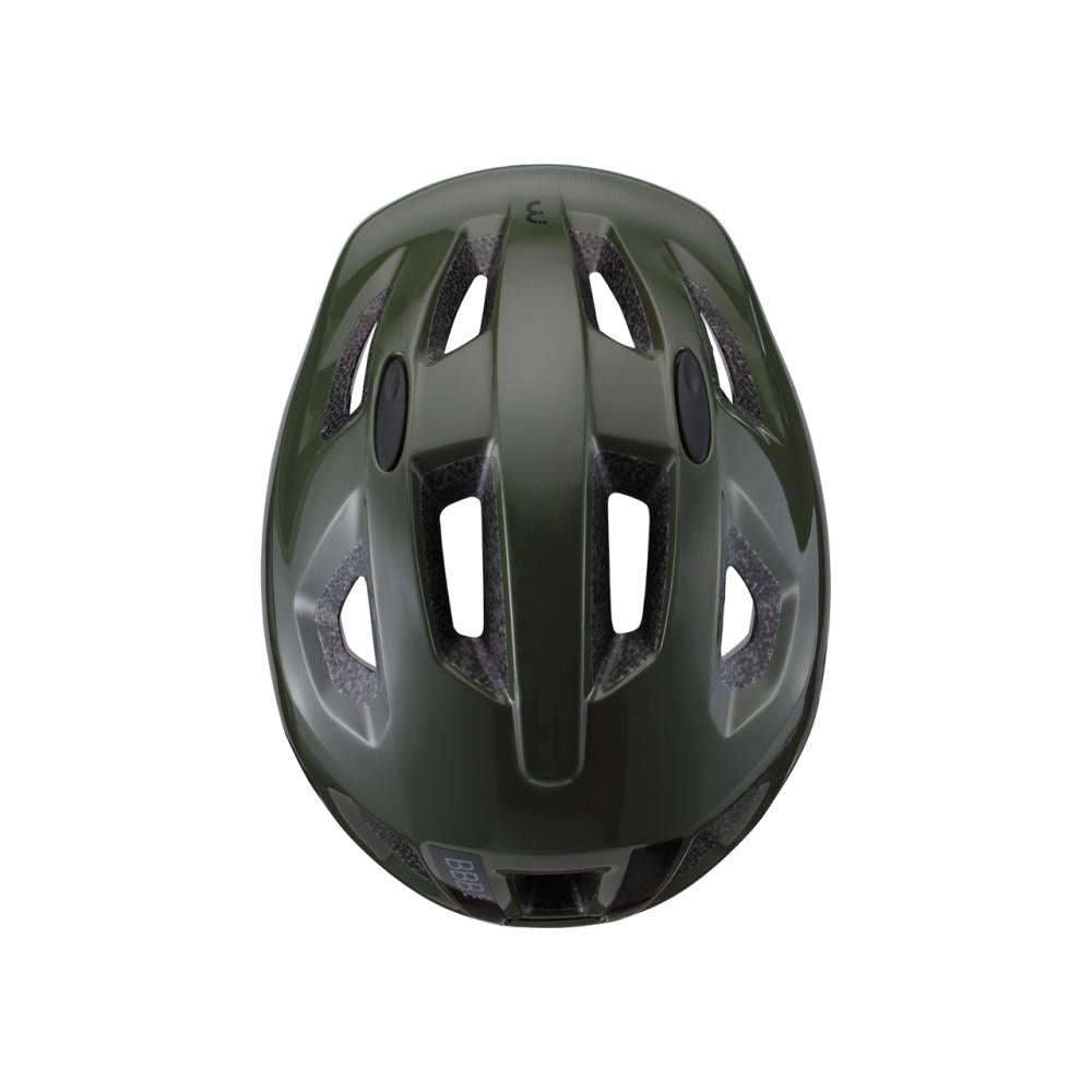 BBB Cycling Helm Hero S (46-52cm) grün avocado - sicherer Kinder-Fahrradhelm
