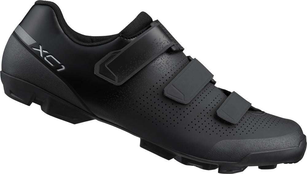 SHIMANO Fahrradschuhe XC102 Herren/Damen MTB SPD Fahrradschuhe Größe 46 Schwarz
