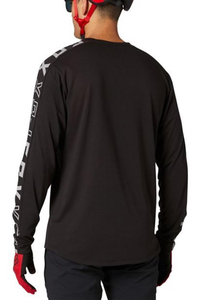 FOX RANGER DR LS Jersey black Größe XL