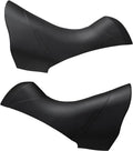 SHIMANO Griffgummi Paar ST-R3000 für ergonomische STI Schalt-/Bremshebel, schwarz.